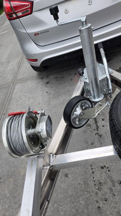 Platformă 420kg!!!NOUĂ ALUMINIU420kg!!!450x205cea mai ușoară posibila