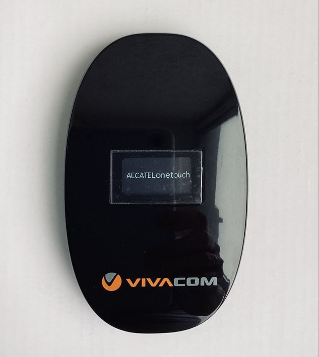 3G Безжичен Преносим Мини Рутер Бисквитка ALCATEL за Мобилен Интернет