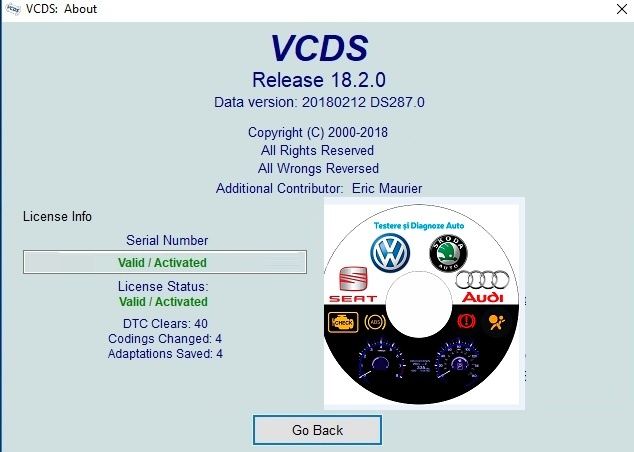 Interfata Vag 17.8 in Romana, Engleza Cablu diagnoza auto VCDS
