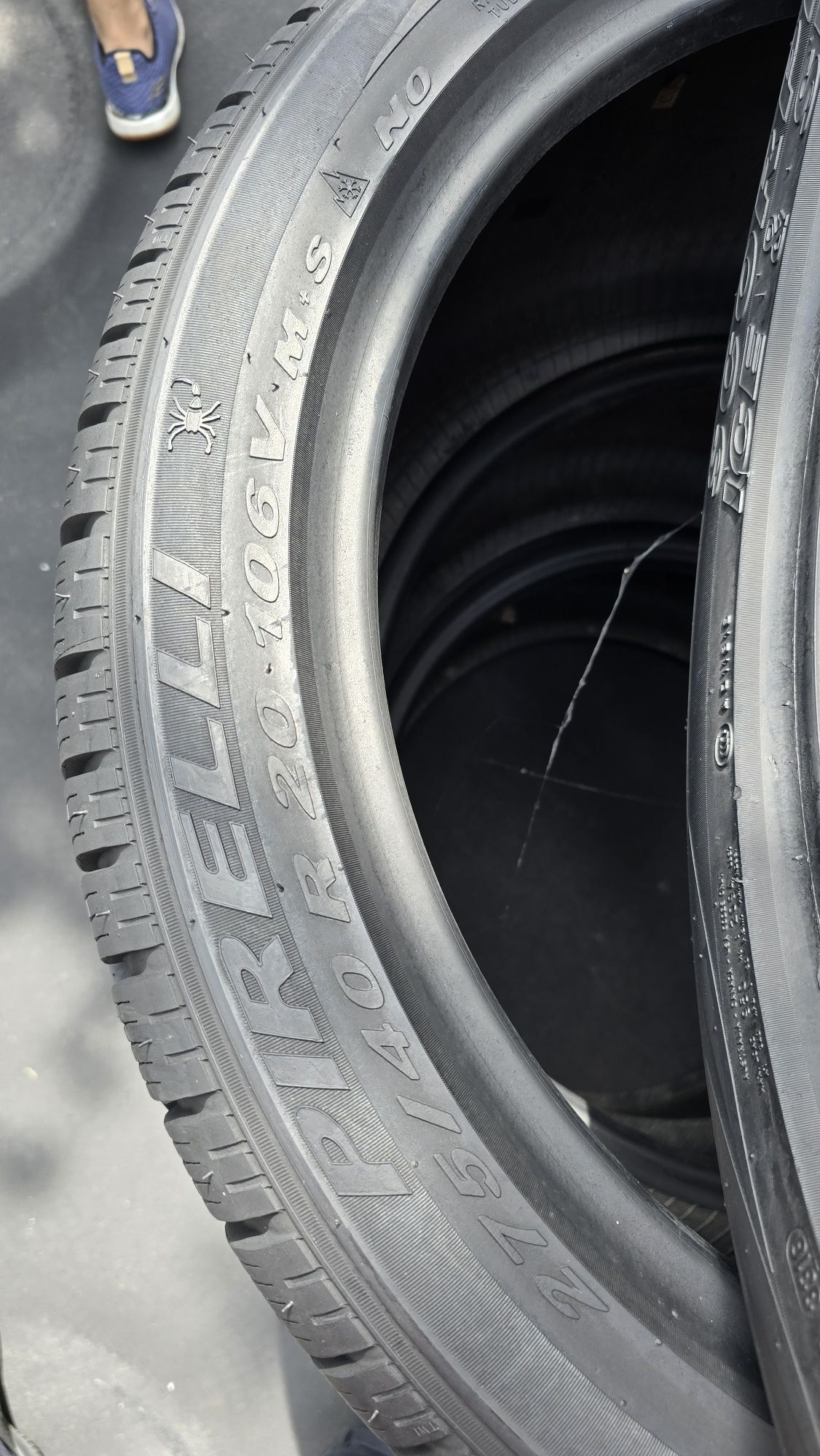 4 anvelope iarnă Pirelli 275/40/20 - transport gratuit