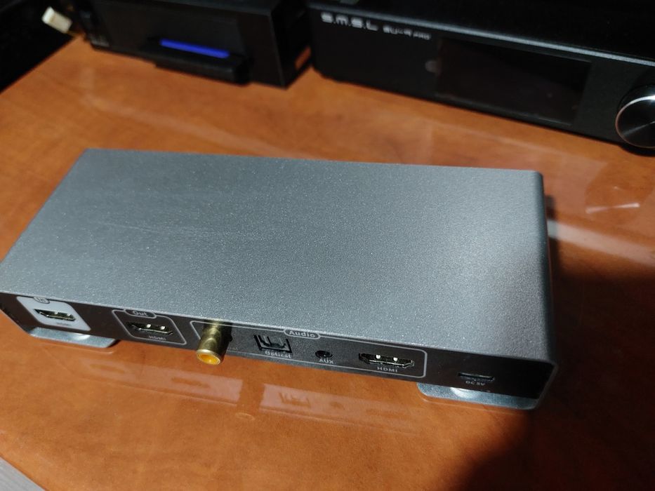 Hdmi ARC audio extractor 4K, 120Hz