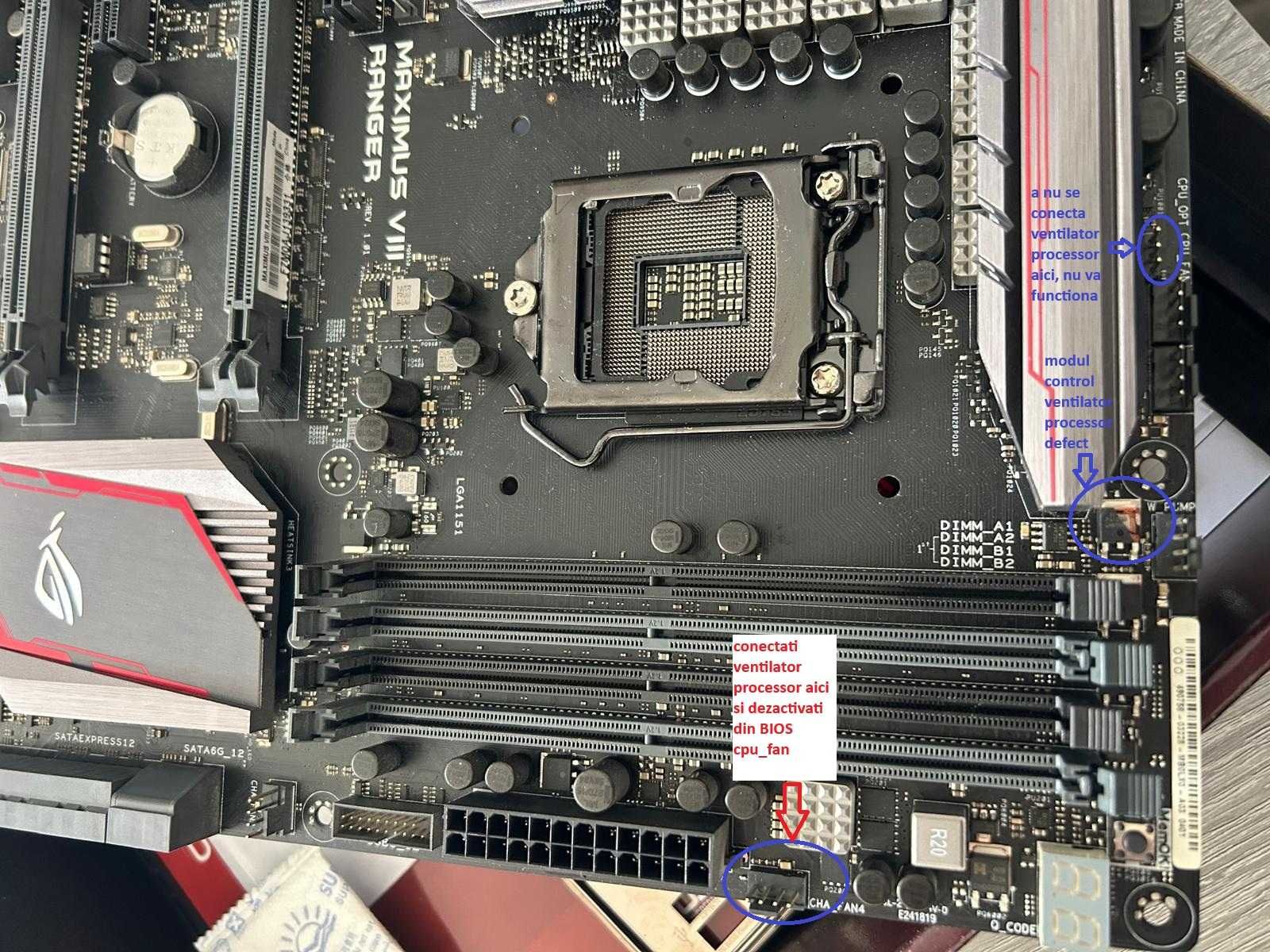placa de baza gaming ASUS Maximus VIII Ranger, Socket LGA1151