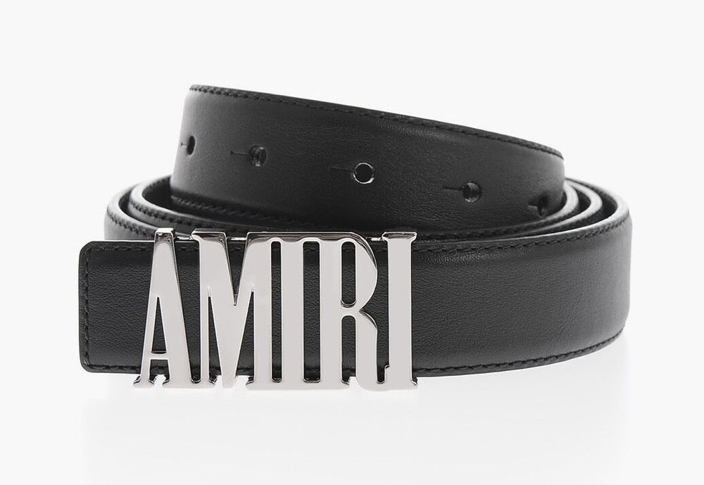 Ремень Amiri, кожаный