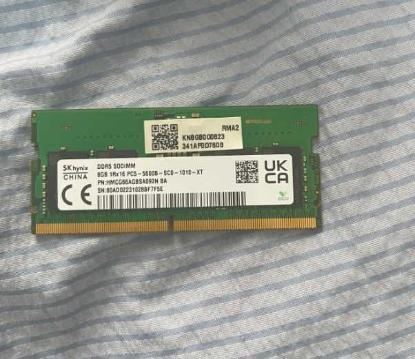 DDR5 16GB (2×8GB) SK Hynix SODIMM 5600MHz