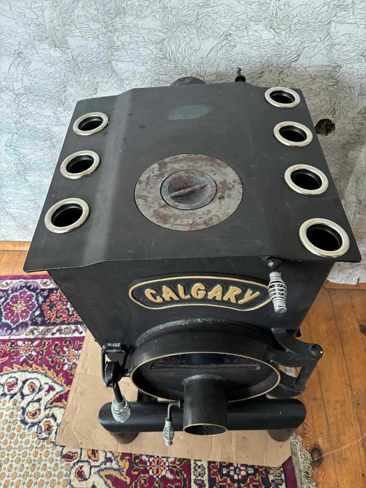 Канадска камина на дърва с котлон 7 КВТ