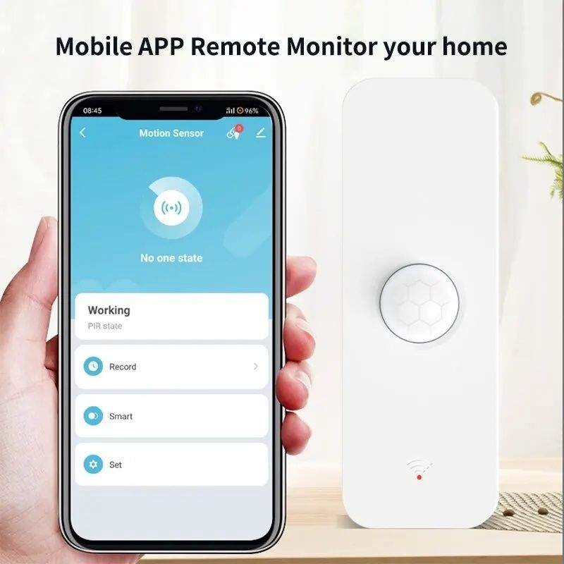 Tuya Smart WiFi или Zigbee PIR обемен (motion) сензор