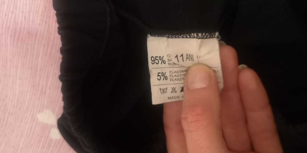 pantaloni trening 11 ani, 95% bumbac