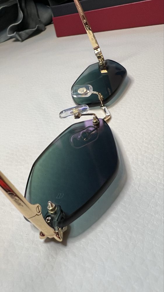 Cartier CT0433S ochelari de soare rimless rame