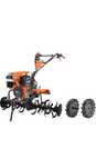 Motocultor OMAC MC 13000, model pe benzină, cu diferențial, 13 CP