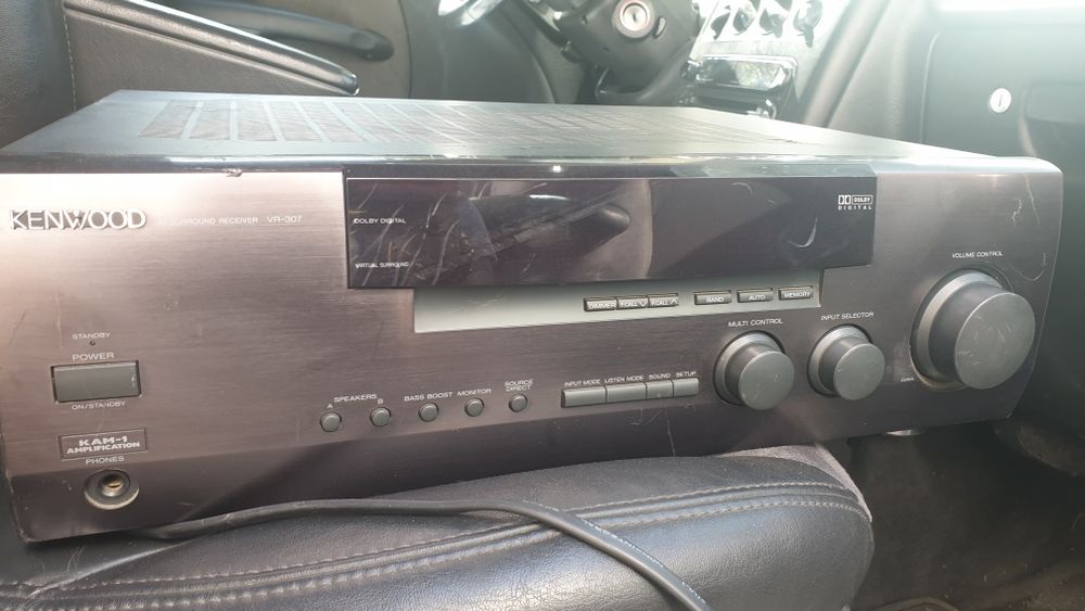 Kenwood ресивър VR-307 усилвател с цифрово радиоMade in Malaysia-130лв