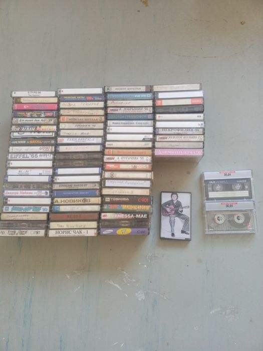Аудиокассеты 70х-2010х