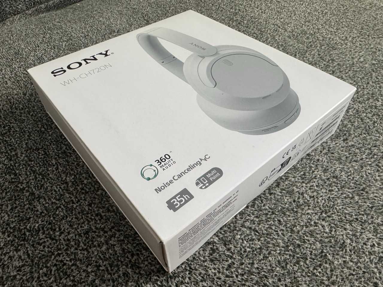 Casti Over-Ear / Sony WH-CH720N / NC / White / Sigilate