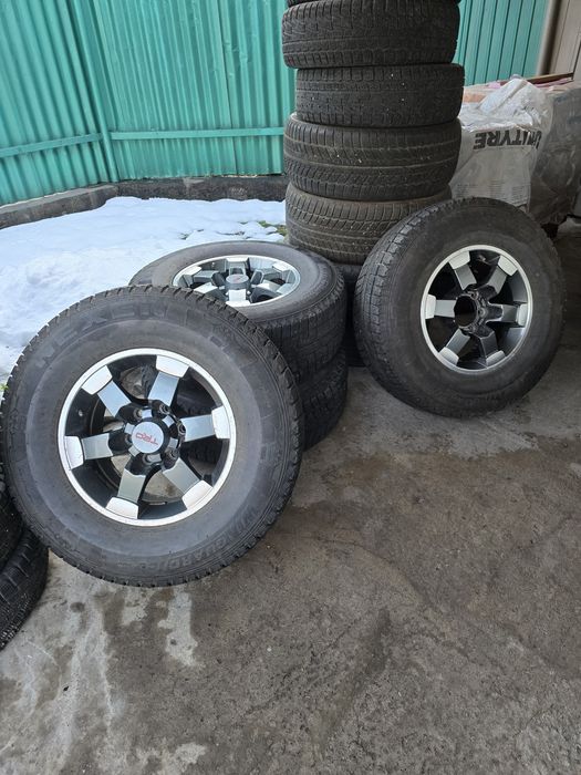 Митцубиси паджеро 265/70/16 диски.шины.