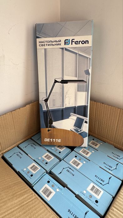 Настольные светильники feron белые