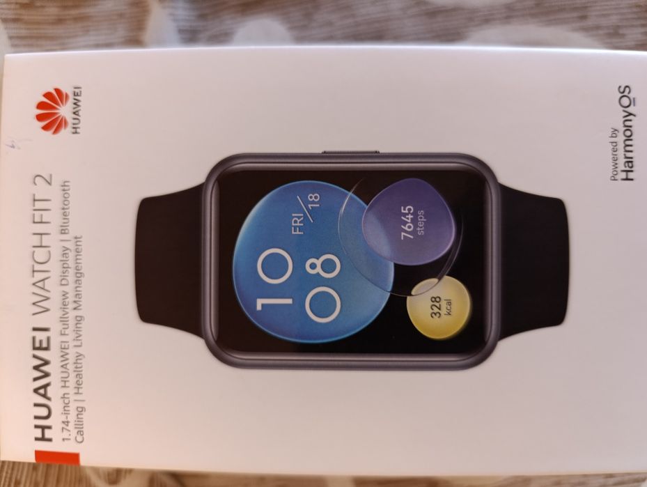 Vând smartwatch Huawei watch fit 2 midnight black