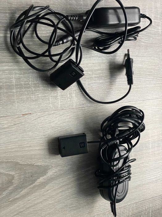 Baterie Dummy cu Adaptor pentru filmare continua - 2 bucati