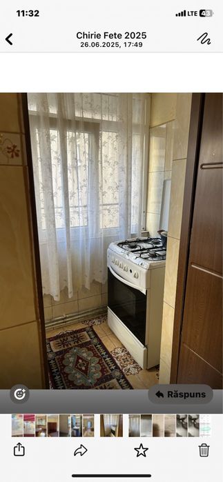 Inchiriez ap. 3 camere, zona centrala din data de 01.12.2025