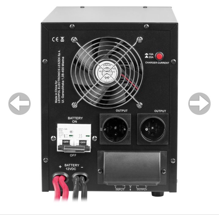 UPS centrale sinus pur 2200VA/1600W 12V Kemot