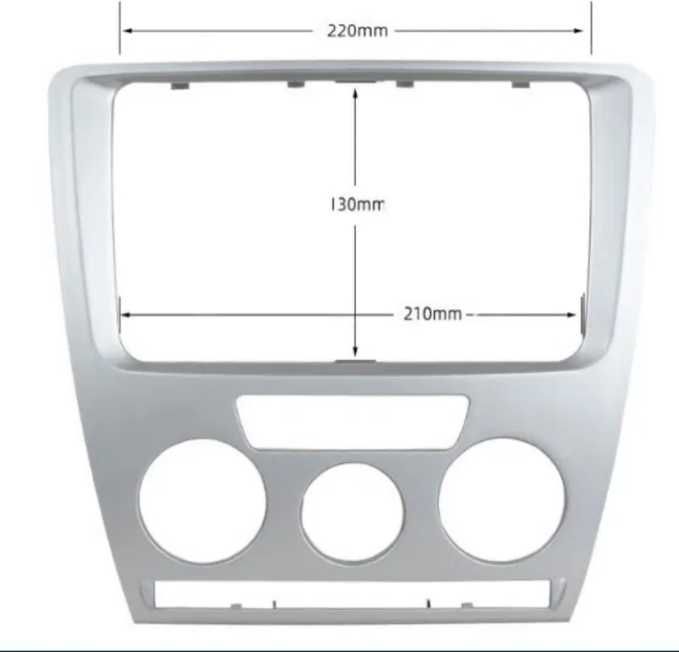 Rame adaptoare Skoda Octavia 2 NFL AC / CLIMATRONIC- 2004-2010