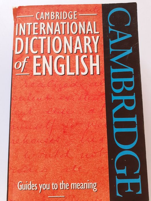 Dicționar internațional englez