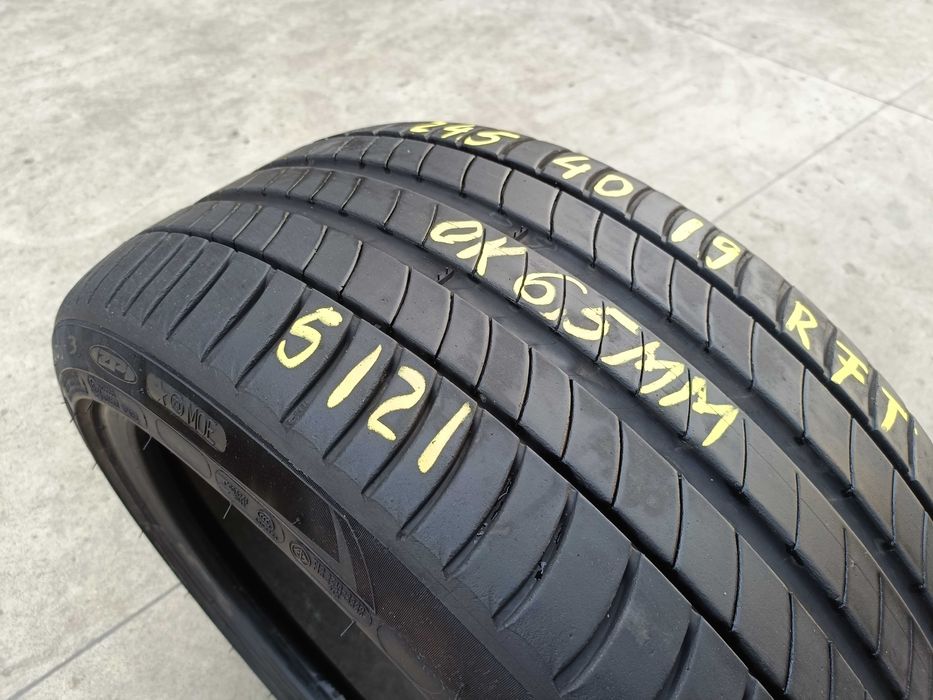 O anvelopa vara 245 40 19 michelin primacy 3 run flat 6,5 mm 5121