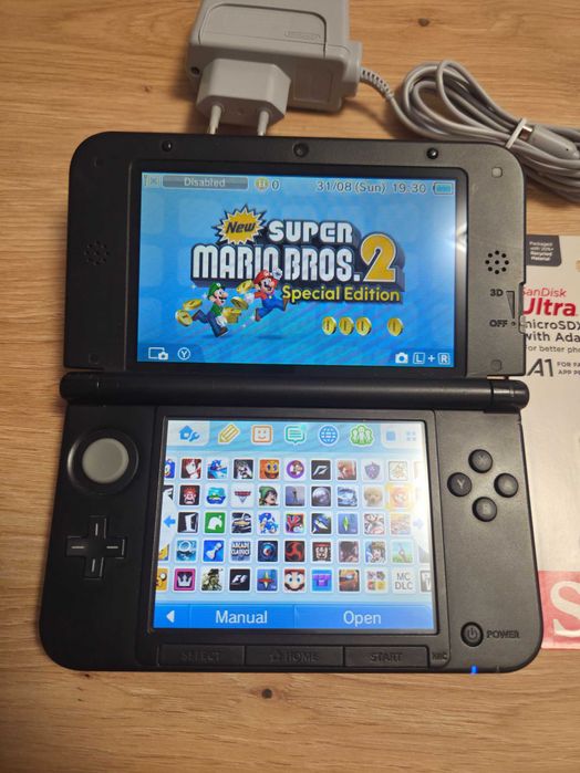 Nintendo 3DS Xl modat cu Sandisk 128gb peste 150 jocuri instalate