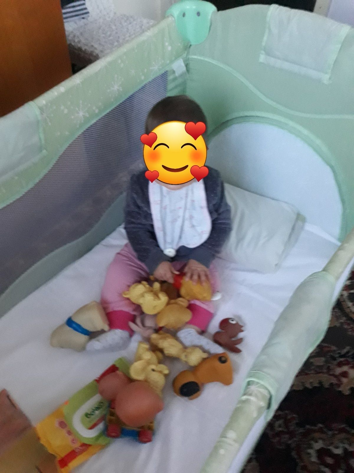 Бебешка кошара с матрак