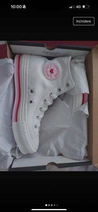 Converse noi ediție de Valentine's day