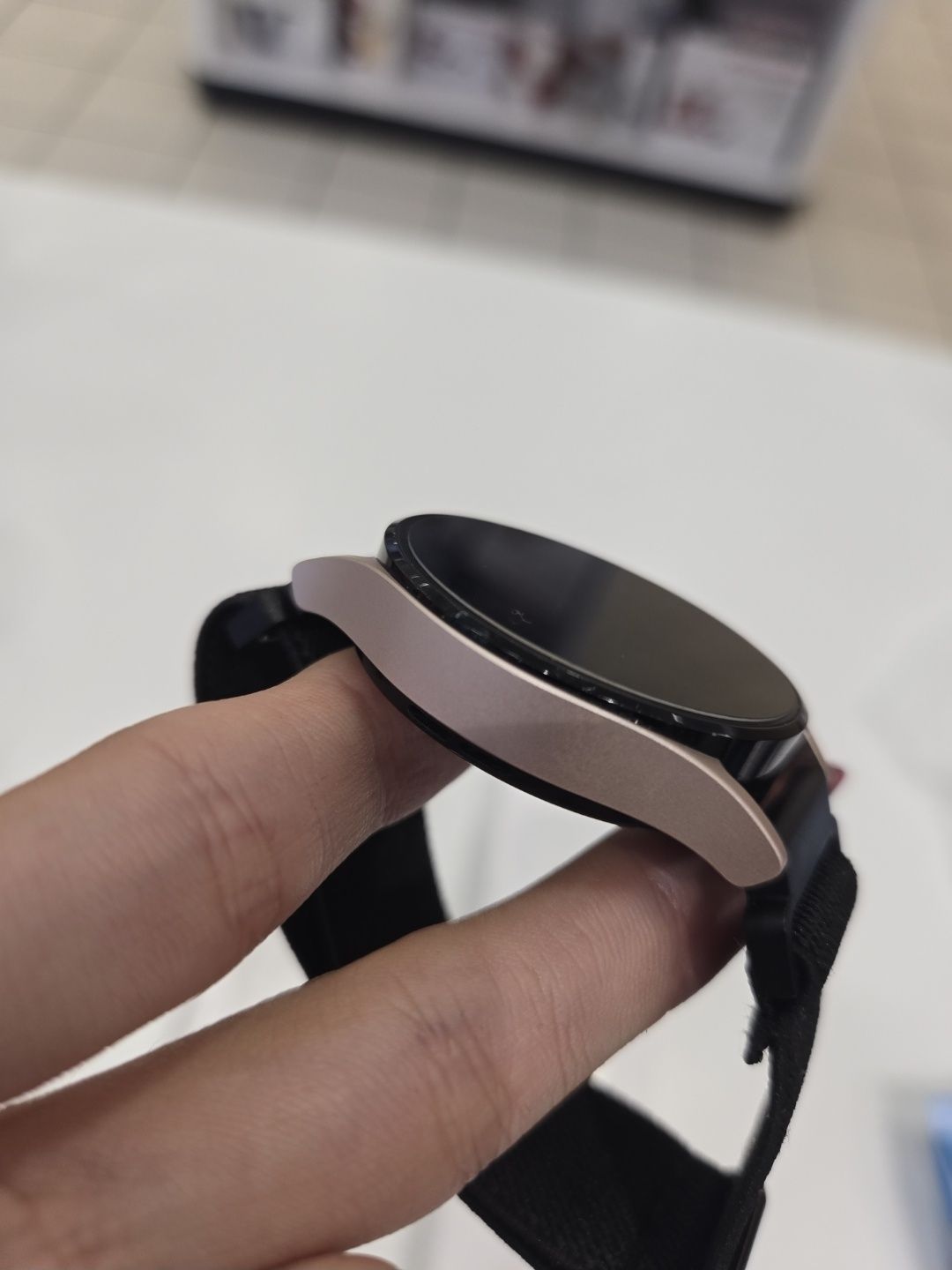 Galaxy Watch 4 rose gold + curele smartwatch samsung