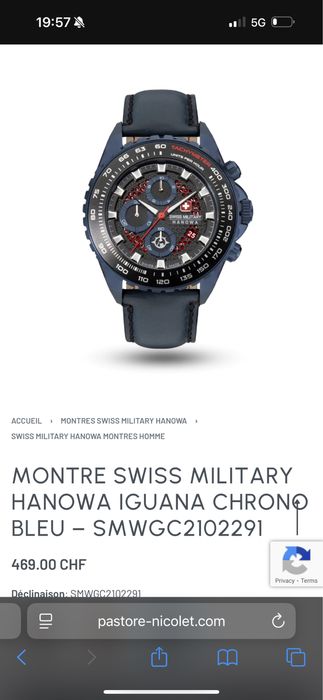 Swiss military Hanowa