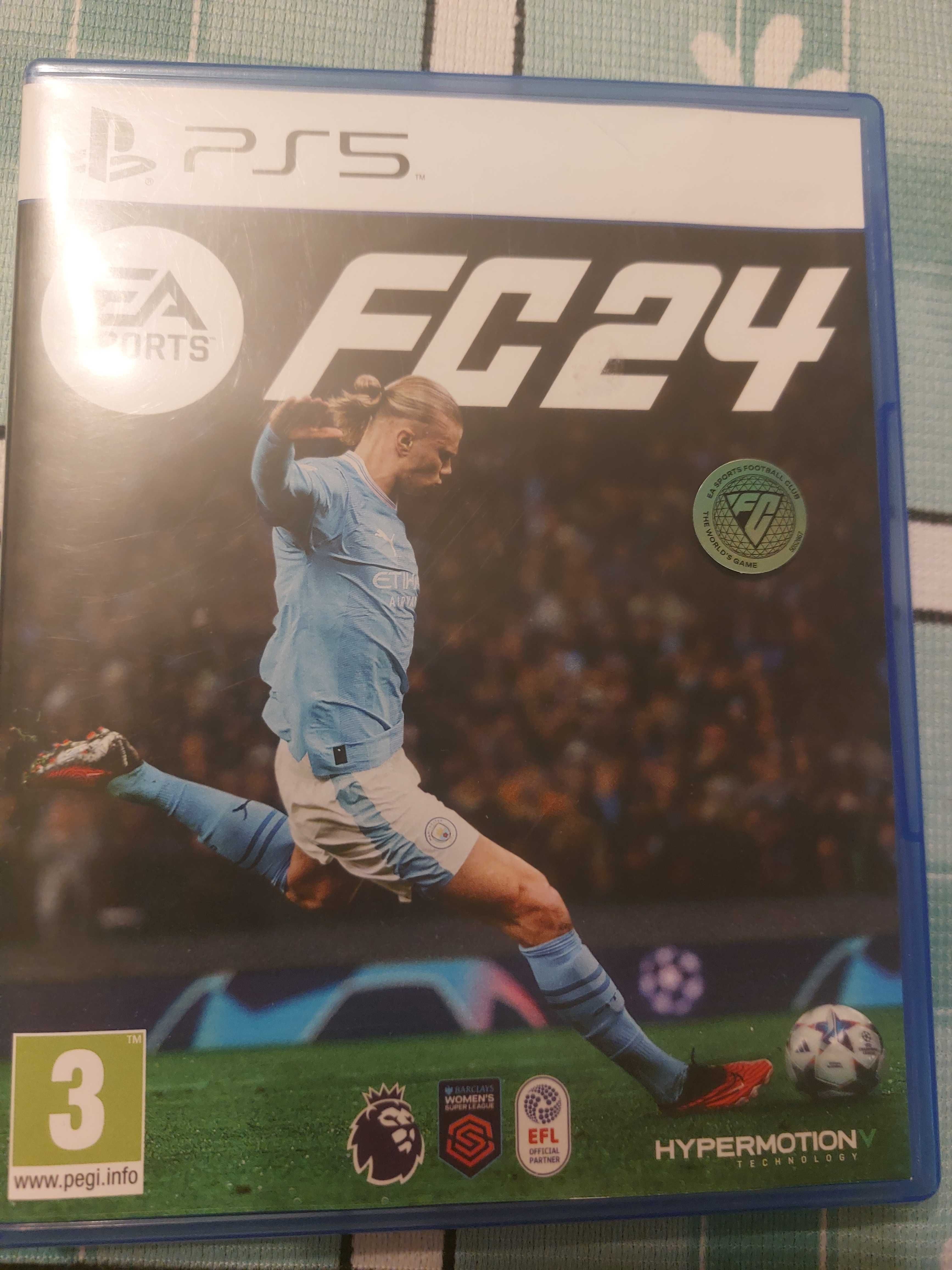 Диск - игра FC24 PS5