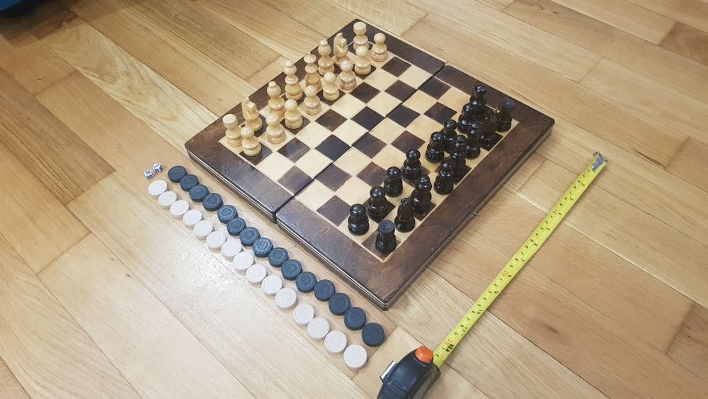 Joc de Sah Table, 32,5 x 32,5 cm