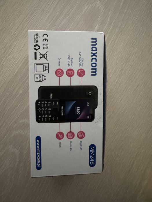 Telefon Maxcom dual sim NOU