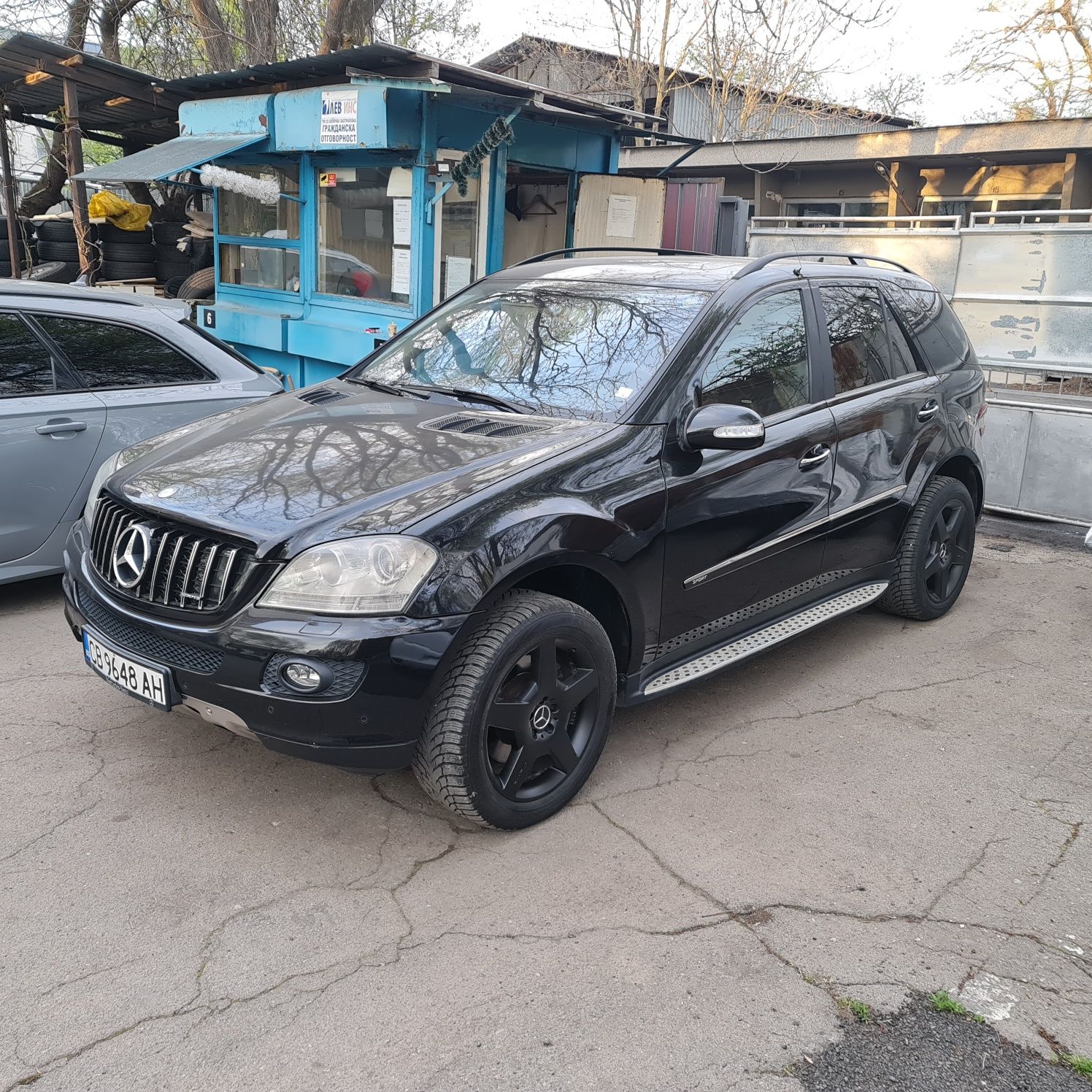 Предна и задна броня за Mерцедес/Mercedes  ML w164