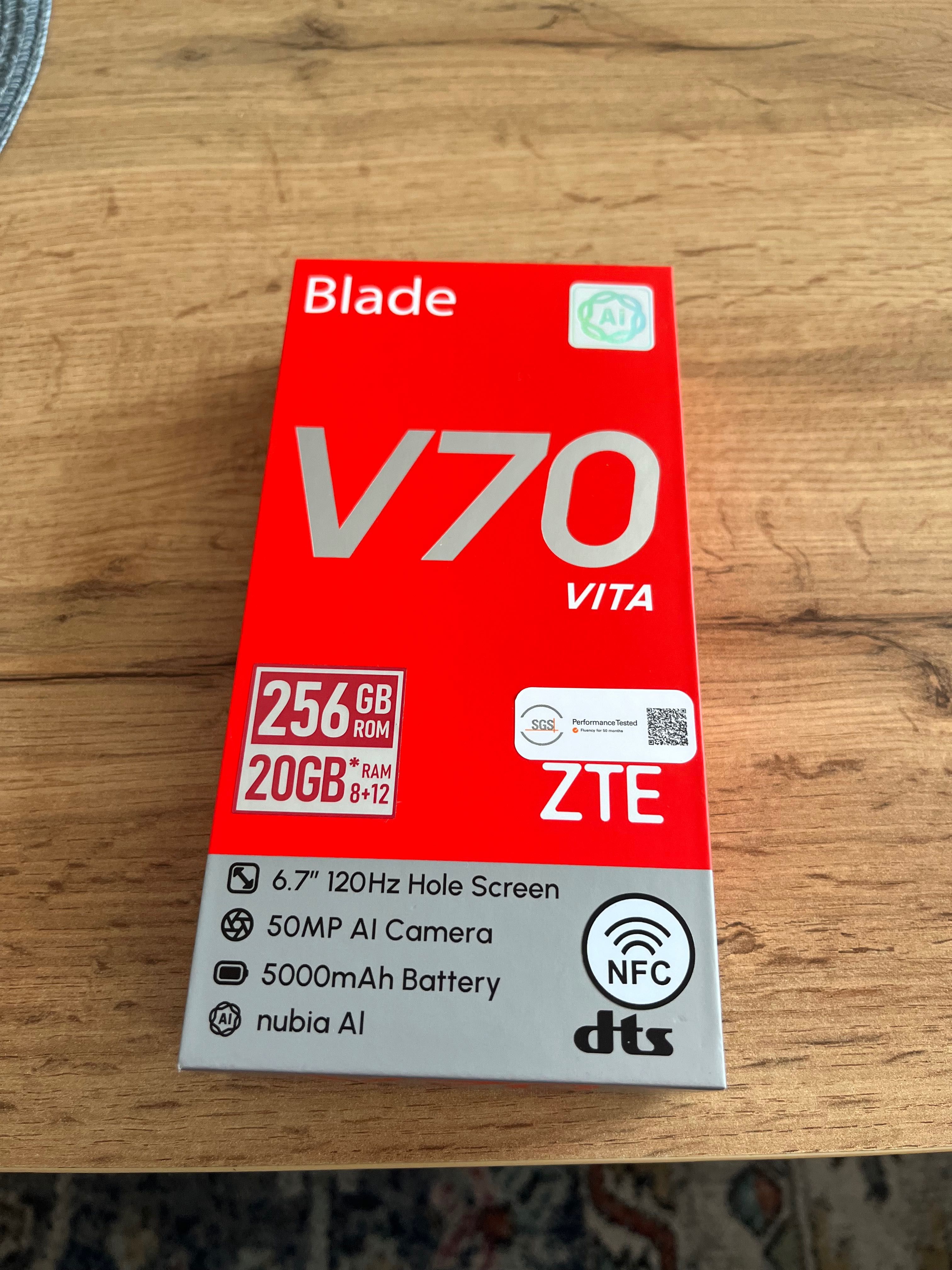 Чисто нов телефон ZTE Blade V70 Vita