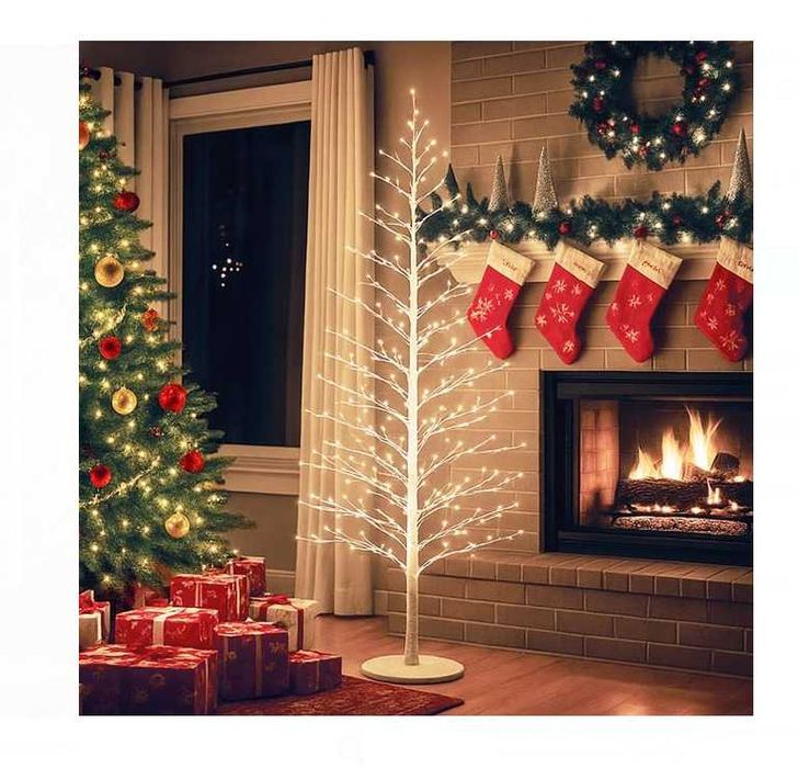 Светеща коледна елха - 180см