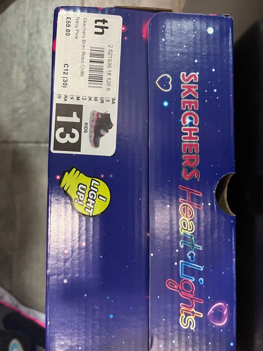 Детски спортни маратонки/обувки  Skechers КОБАЛТОВО  СИН ЦВЯТ номер 30