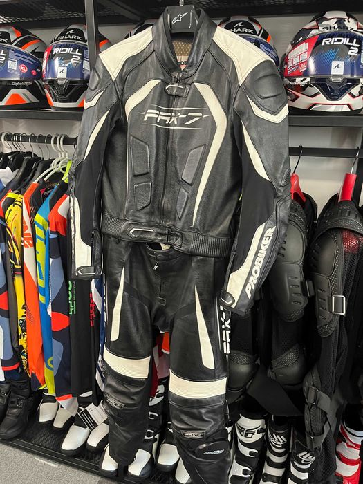 Kожен мото екип PROBIKER PRX- ,2 части 50-M,всички протектори