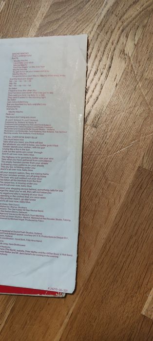 Album vinil Falco 3 vintage