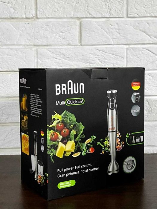 Блендер Braun MQ 7035X черный