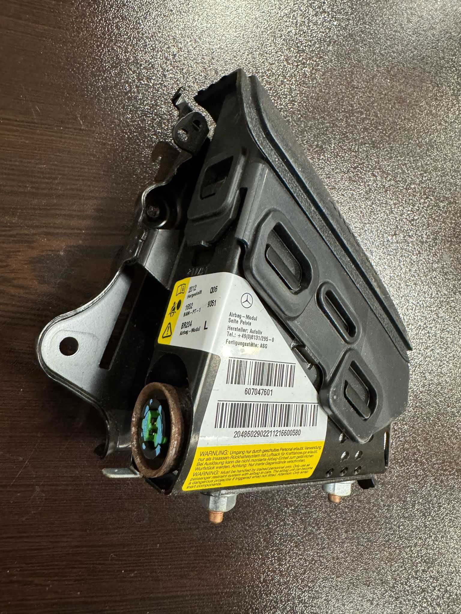 Въздушна възглавница Мерцедес W204 C220 C350 Airbag, Аирбаг за седалкa