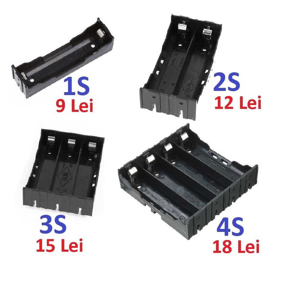 Suport acumulator, 18650, slot, bracket, baterie, litiu ion