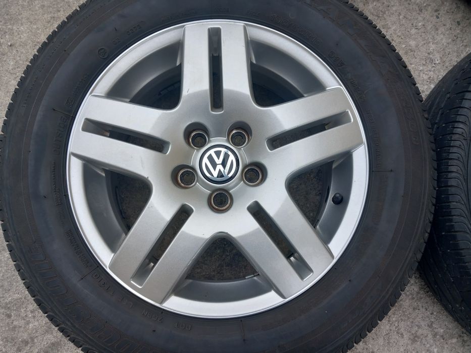 Оригинални Алуминиеви джанти 15цола за vw-Golf4.Bora.polo.skoda.5×100.