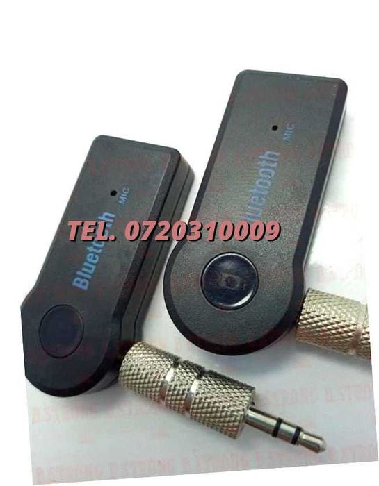 Bluetooth Auxiliar Aux 35 Mm Cu Microfon Incorporat Car Kit