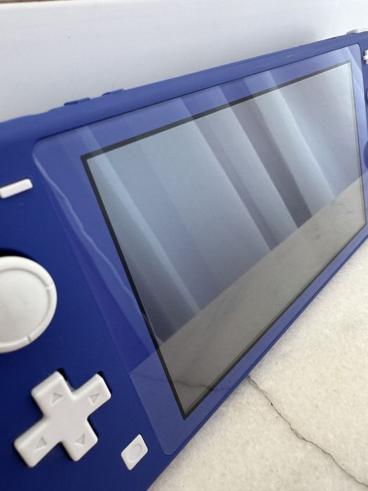 Nintendo switch lite albastru + joc Splatoon 3