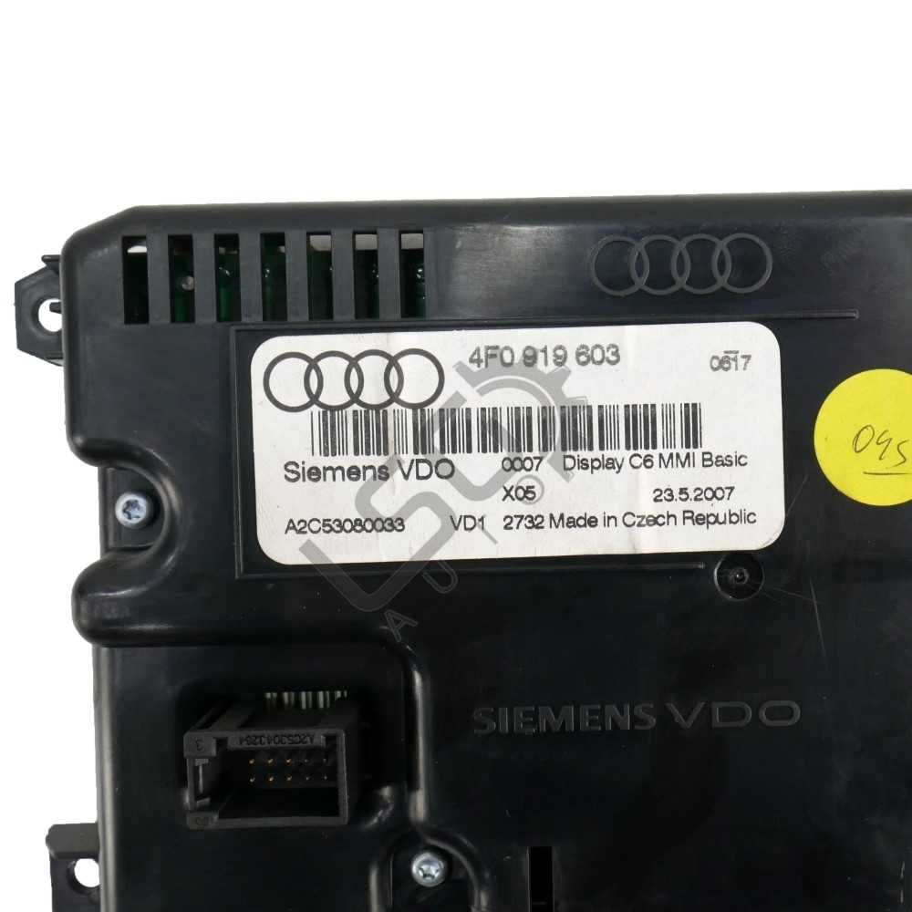 Дисплей навигация AUDI A6 (4F, C6) 2004-2011 ID: 129159