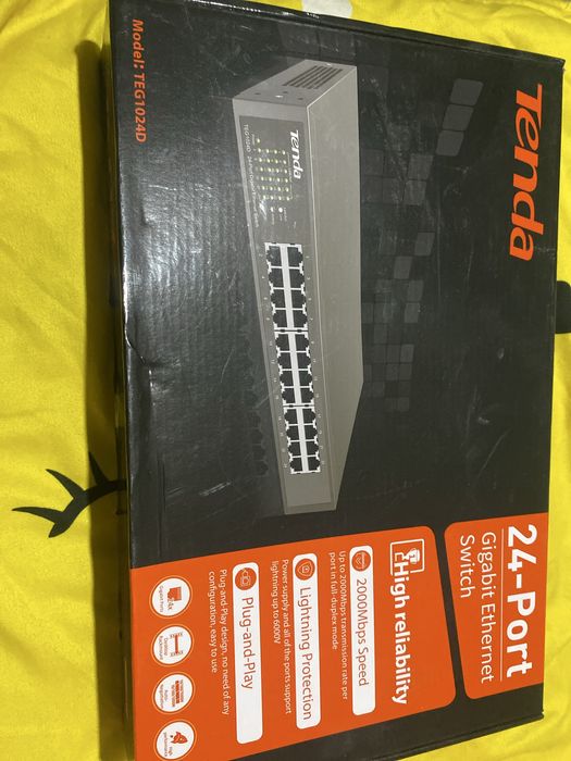 24 porturi Gigabit – TENDA TND-TEG1024D