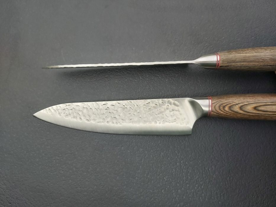Готварски нож с дървена дръжка 2 модела,S122