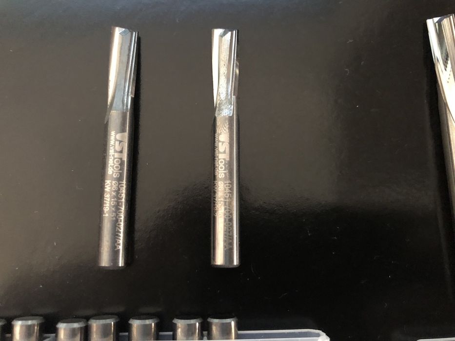 Freza carbura 6 mm pentru aluminiu si PVC