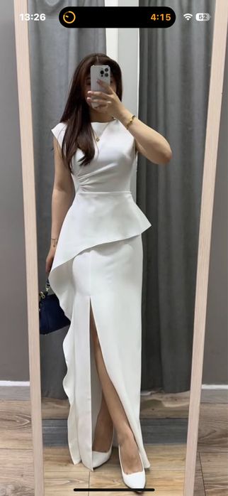 Продам белое платье